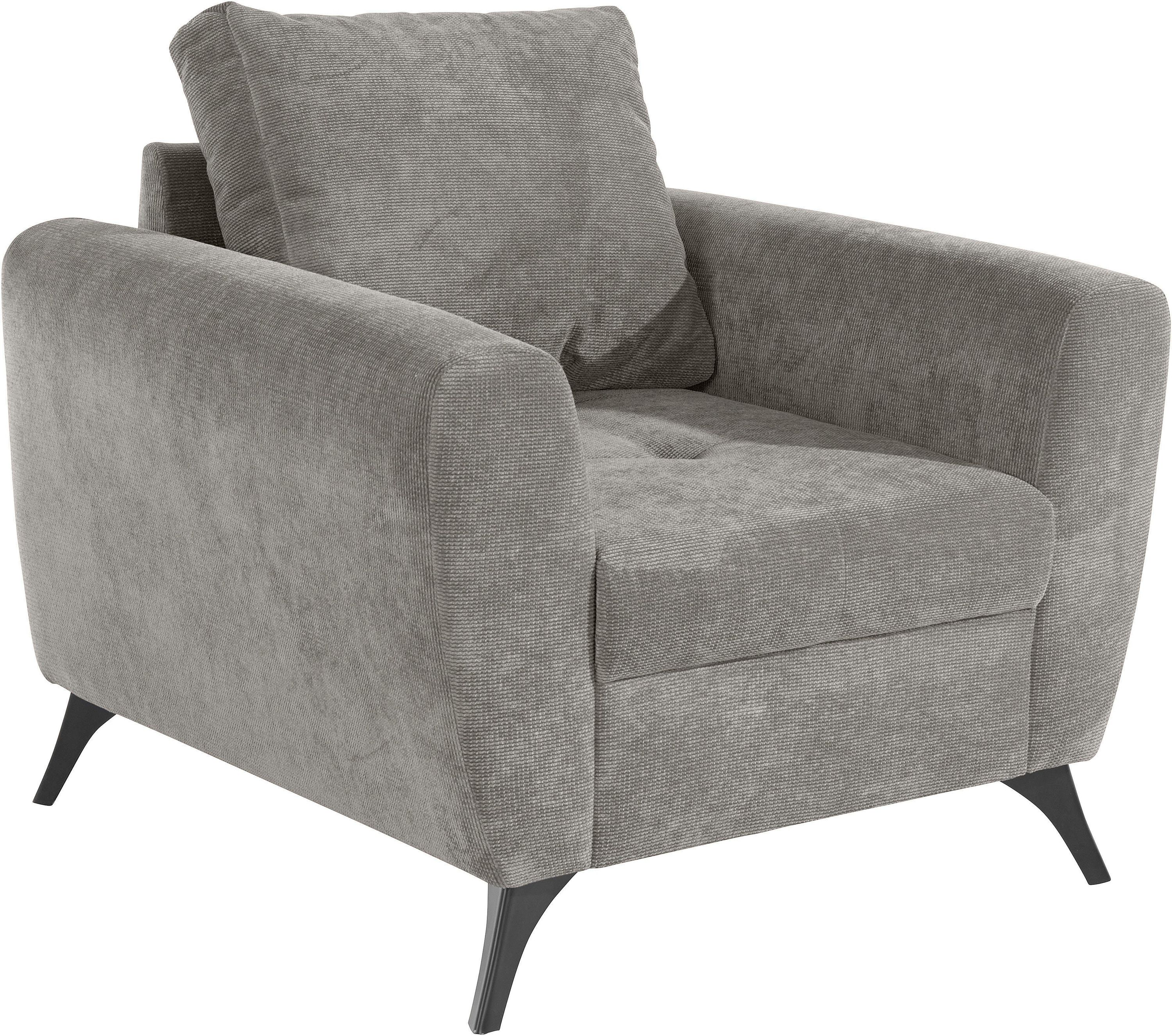 Sessel Feincord stone 