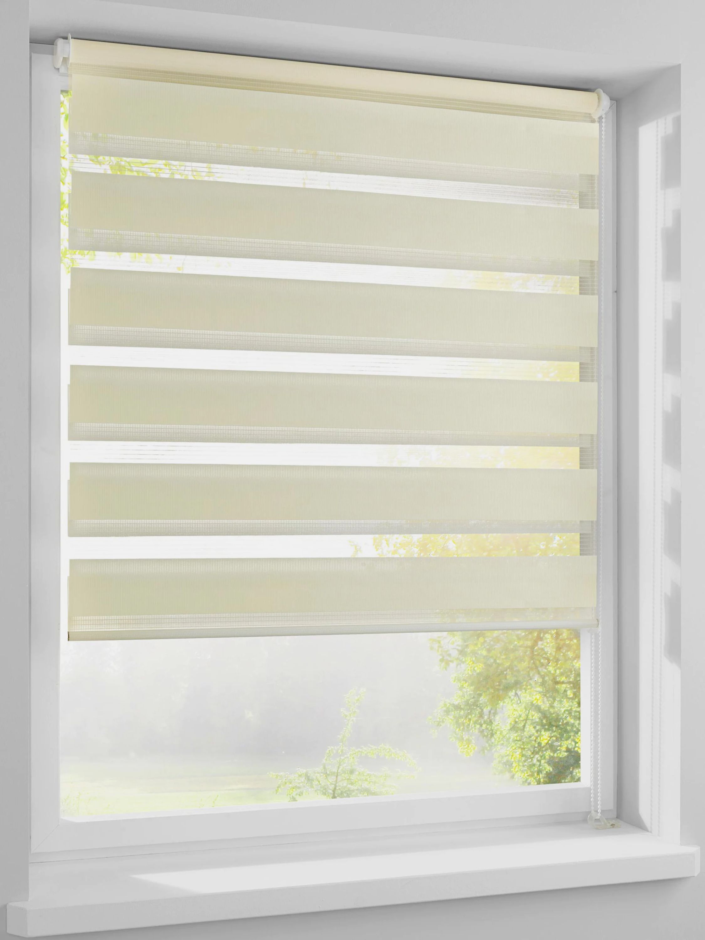 Doppelrollo 80x200 cm beige